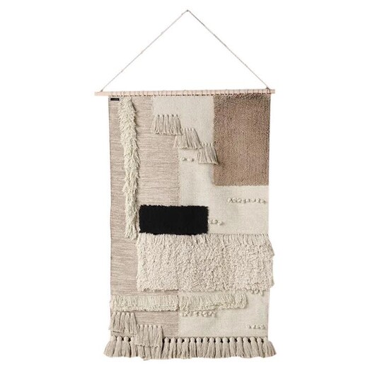 Picture of Arman Wall Hanging in Natural by Linen House