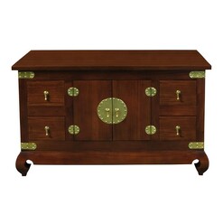 Picture of Arriaga Carved Sideboard in Mahogany by Kayu Estate