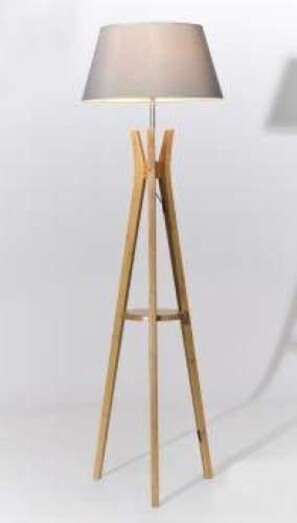Picture of Arrowhead Classic Tripod Floor Lamp - Natural