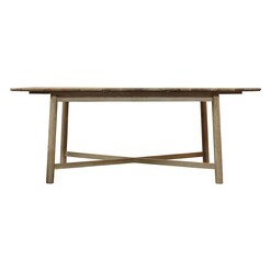 Picture of Artheus Oak Extendable Dining Table Wood Natural Castle Road Interiors