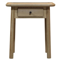 Picture of Artheus Oak Side Table Wood Natural Castle Road Interiors