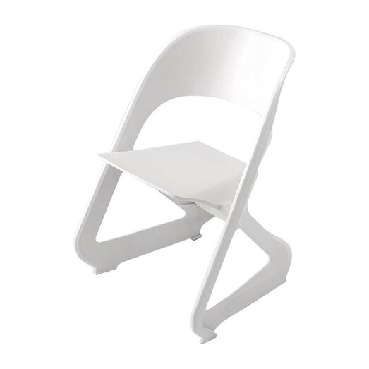 Picture of ArtissIn Set of 4 Dining Chairs Office Cafe Lounge Seat Stackable Plastic Leisure Chairs White