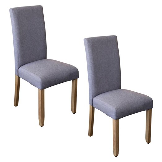 Picture of Ashton Dining Chair (Set of 2) in Light Grey by Dover Mason