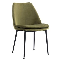 Picture of Ashton Velvet Dining Chair Fabric Assorted Life Interiors