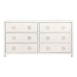 Picture of Astley Chest of 6 Drawers MDF Assorted CAFE Lighting & Living