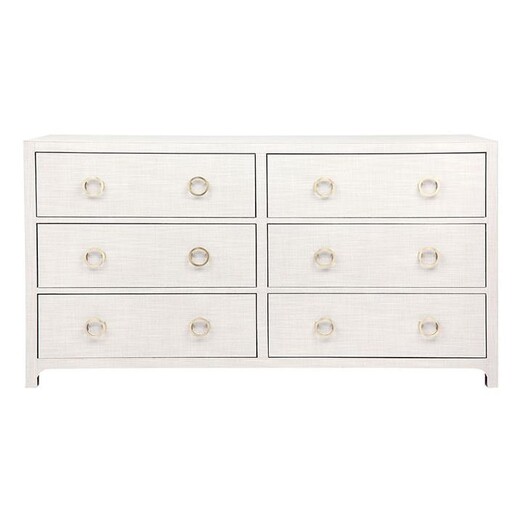 Picture of Astley Chest of 6 Drawers MDF Assorted CAFE Lighting & Living