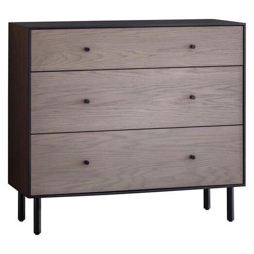Picture of Astor Chest of 3 Drawers Metal Natural/Black Castle Road Interiors Picture of Astor Chest of 3 Drawers Metal Natural/Black Castle Road Interiors
