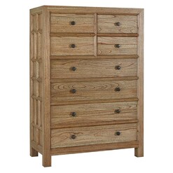 Picture of Astrid Wooden Tallboy Mindi Brown Mise En Scene