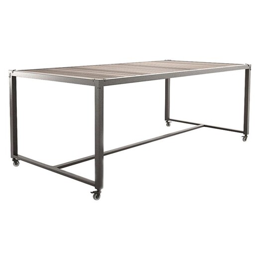 Picture of Atelier Rectangle Dining Table Teak Black SLH