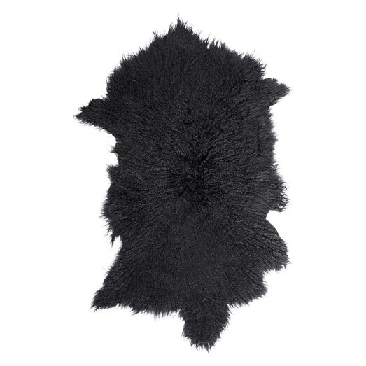 Picture of Atlan Mongolian Sheepskin in Black by Zanui HOME Picture of Atlan Mongolian Sheepskin in Black by Zanui HOME