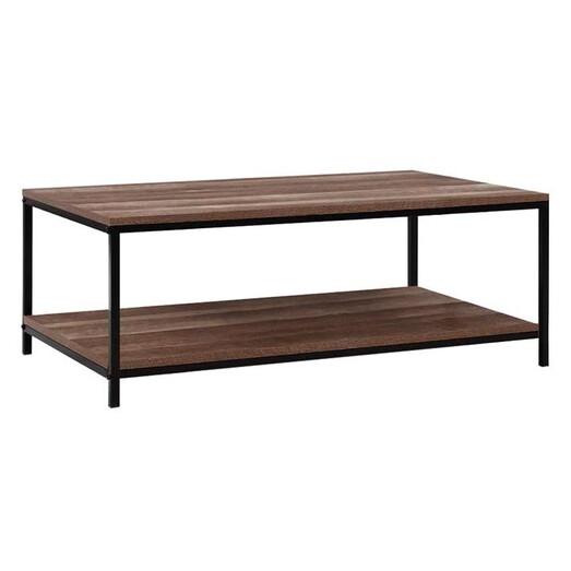 Picture of Atlas Two Tier Coffee Table MDF Dark Wood/Black Resort Living