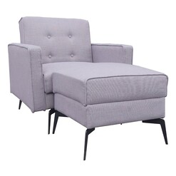 Picture of Attiq Single Sofa Bed, Light Brown Polyester HEQS