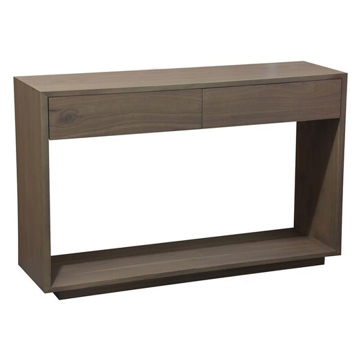 Picture of Aubine 2-Drawer Console Table Solid Wood Latte Kayu Estate