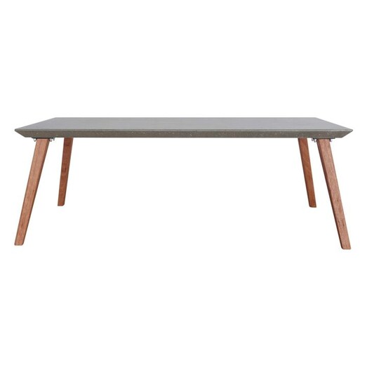 Picture of Augustine Concrete Coffee Table, Red Iron Bark Assorted Cornermill