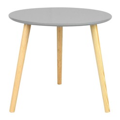 Picture of Aura Small Round Coffee Table, Grey MDF Assorted HelloFurniture