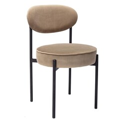 Picture of Ava Velvet Dining Chair Sage/Black Life Interiors