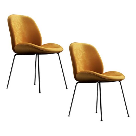 Picture of Avery Set of 2 Velvet Dining Chairs Assorted E-living