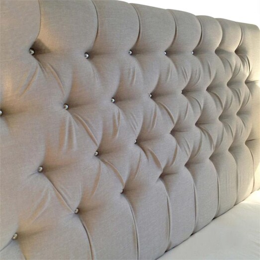 Picture of Avignon Upholstered Bed Head, Timber Legs Fabric Assorted Cornermill