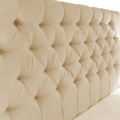 Picture of Avignon Upholstered Bed Head, Wall Mounting Fabric Assorted Cornermill