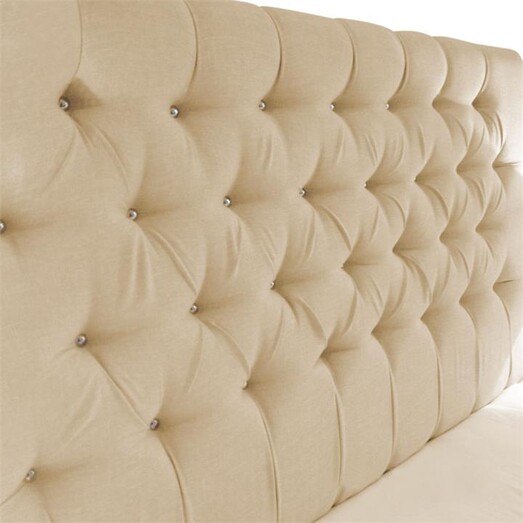 Picture of Avignon Upholstered Bed Head, Wall Mounting Fabric Assorted Cornermill