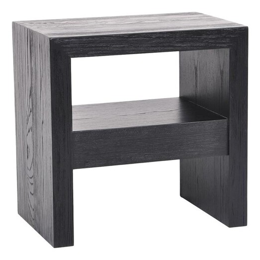Picture of Axel Oak Side Table Black CAFE Lighting & Living