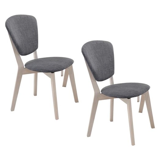 Picture of Ayo Dining Chair (Set of 2) in Grey by E-living