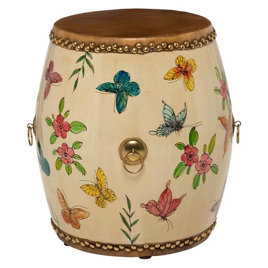 Picture of Azure Timber Stool Pine Natural Alexander Santorini