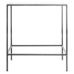 Picture of Bachelard Side Table in Silver by Castle Road Interiors