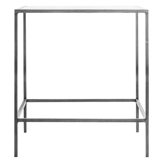 Picture of Bachelard Side Table in Silver by Castle Road Interiors Picture of Bachelard Side Table in Silver by Castle Road Interiors