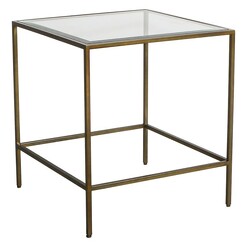 Picture of Bachelard Side Table Metal Bronze Castle Road Interiors