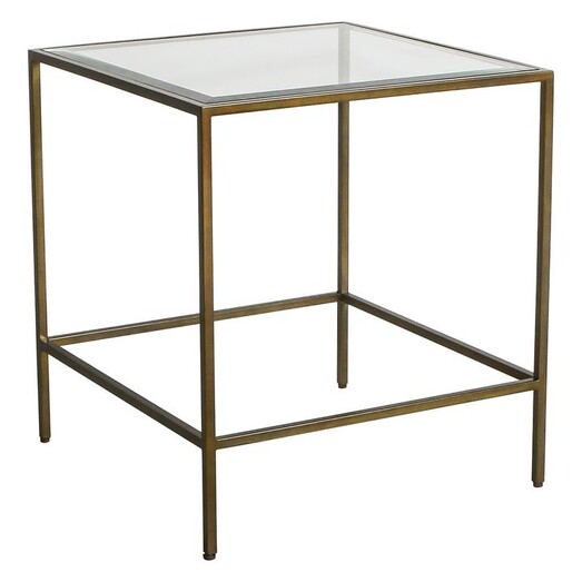 Picture of Bachelard Side Table Metal Bronze Castle Road Interiors