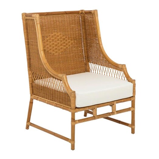 Picture of Bahamas Rattan Armchair Natural Alexander Santorini