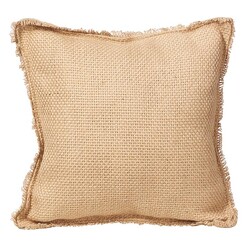 Picture of Bahari Jute Cushion Size 45 x 45cm in Natural by Second Nature