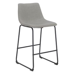 Picture of Bailey Bar Stool, Light Grey Fabric Life Interiors