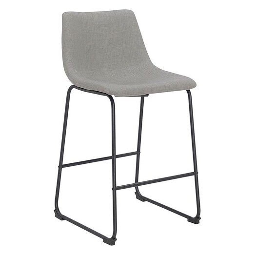 Picture of Bailey Bar Stool, Light Grey Fabric Life Interiors Picture of Bailey Bar Stool, Light Grey Fabric Life Interiors