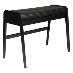 Picture of Barbier Desk Table in Black by Zuiver