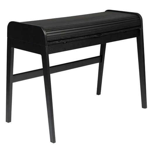 Picture of Barbier Desk Table in Black by Zuiver