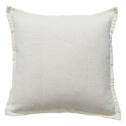 Picture of Bardot Linen & Viscose Cushion in White by CAFE Lighting & Living