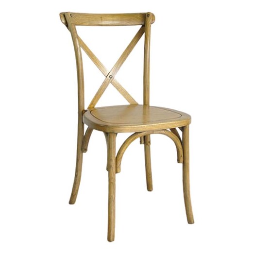 Picture of Barista Wooden Crossback Dining Chair Maple Assorted Dover Mason