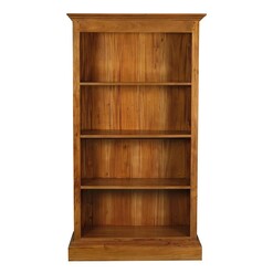 Picture of Barros Mahogany Bookshelf in Light Pecan by Kayu Estate