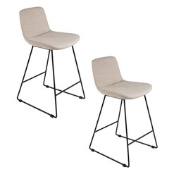 Picture of Barrow Set of 2 Bar Stools Assorted Living by Design