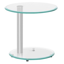 Picture of Battles Side Table Metal Silver Resort Living