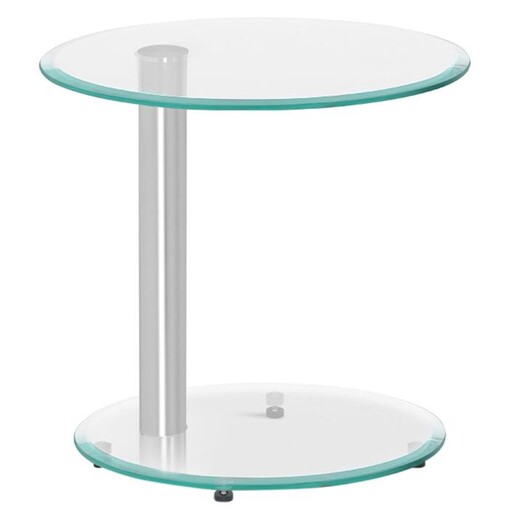 Picture of Battles Side Table Metal Silver Resort Living