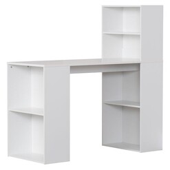 Picture of Baxter Multi Storage Office Desk MDF White Meubilair