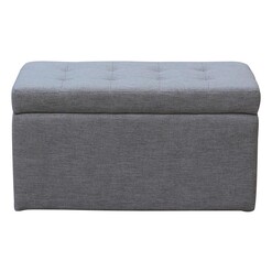 Picture of Baxter Tufted Storage Box Fabric Assorted Dover Mason