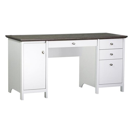 Picture of Beanca Writing Desk in White by Modish