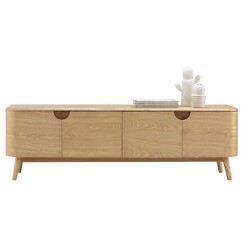 Picture of Beata Entertainment Unit Wood Natural Iniko