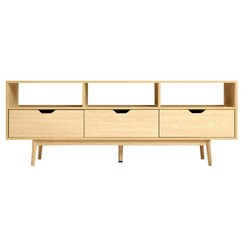 Picture of Beatie Entertainment Unit MDF Natural Resort Living