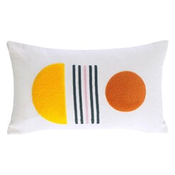 Picture of Beau Cotton Breakfast Cushion by Vida & Co.