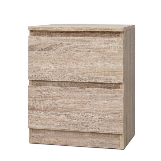 Picture of Bedside Tables Drawers Side Table Bedroom Furniture Nightstand Wood Lamp